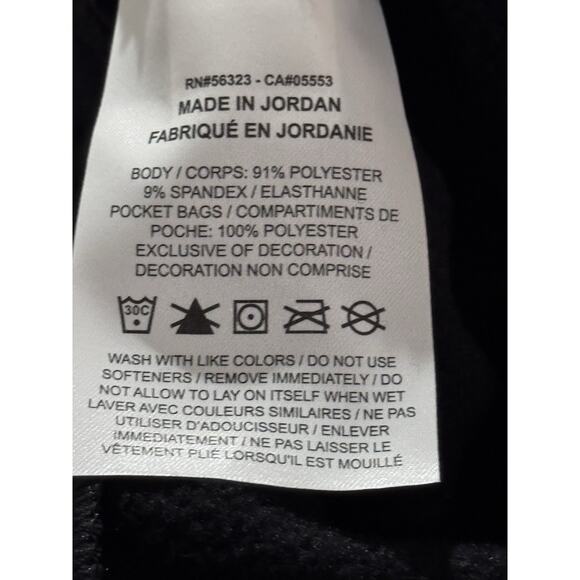 Nike Therma-FIT Athletic Pants Women's Black pockets Drawstring New with Tags 3X - Picture 11 of 13